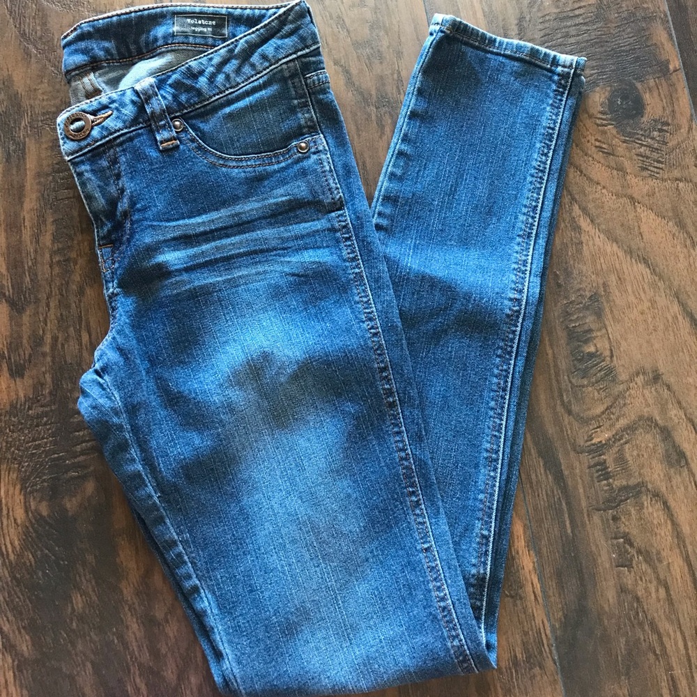 Volcom Medium Wash Jeggings